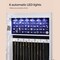 Wall-Mounted Jewelry Cabinet with Full-Length Frameless Mirror, Lockable Storage Organizer with LED Lights for Jewelry, Accessories, and Daily Use (Home & Bedroom Storage)